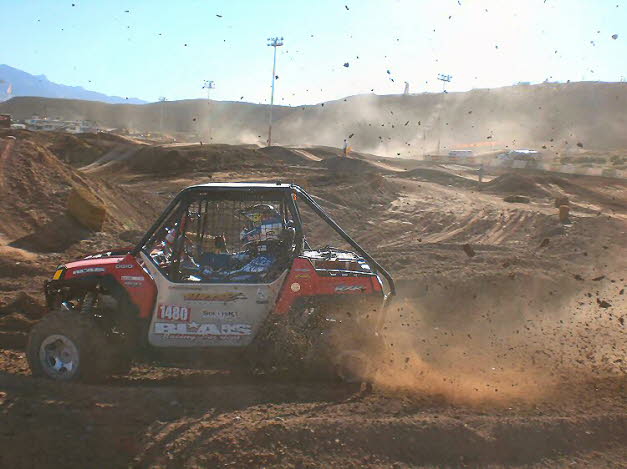 Chris racing in Mesquite, NV 10/2009